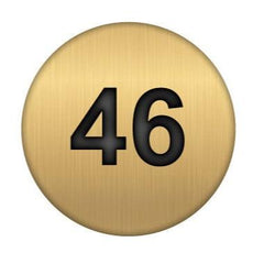 Mileta Laser Engraved Table Number Discs