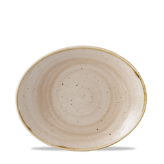 Churchill Stonecast Oval Coupe Plate 7.75" (Pack of 12)