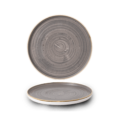 Churchill Stonecast Chefs' Walled Plate 6.25" (Pack of 6)