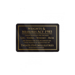 Mileta Weights & Measures Act Notice 25ml