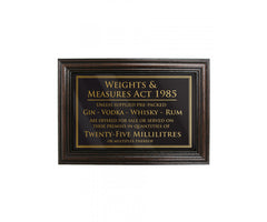 Mileta Weights & Measures Act Notice 25ml