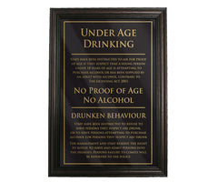 Mileta Under Age Drinking Notice