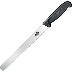 Victorinox Swiss Black Stainless Steel Slicing Knife 14"