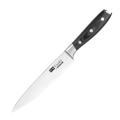 Vogue Black Stainless Steel Tsuki Series 7 Carving Knife 8"
