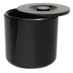 Beaumont Insulated Black Round Ice Bucket 4.5Ltr