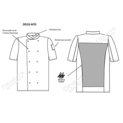 ADC Chefs Jacket with StayCool