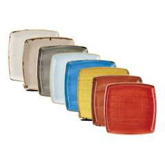 Churchill Stonecast Deep Square Plate 10.5" (Pack of 6)