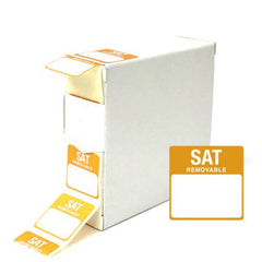 Mileta Saturday Food Labels 25x25mm