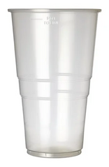 eGreen Flexy PP Pint to Line Tumblers UKCA CE 570ml (1000 Pack)