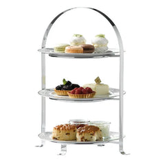 APS Chrome 3-Tier Serving Stand