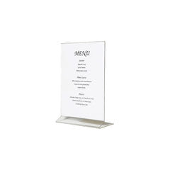 GenWare Acrylic Double Sided Menu Holder A5