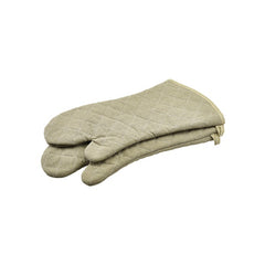 GenWare Flame Retardant Tan Oven Mitts 17"