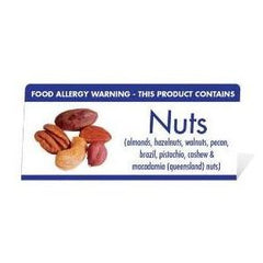 Mileta Types Of Food Allergy Warning Buffet Notices