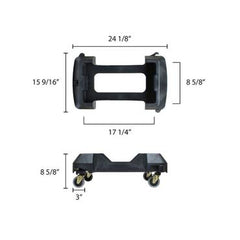 Waste Bin Dolly for PLTC023 Range