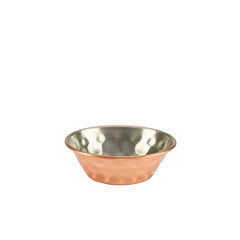 GenWare Stainless Steel Copper Plated Hammered Ramekin 1.5oz