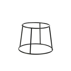 GenWare Black Anti-Slip Round Buffet Riser 18cm