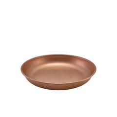 GenWare Copper Vintage Steel Coupe Plate 9.5" (Pack of 12)