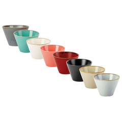 Porcelite Seasons Conic Bowl 2.25" (Pack of 6)