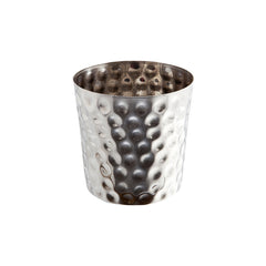 GenWare Stainless Steel Hammered Serving Cup 8.5cm