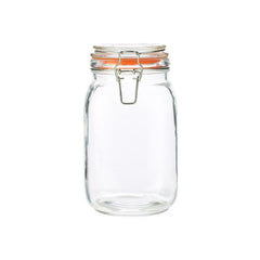 GenWare Glass Clip Terrine Jar 1.5Ltr