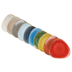 Churchill Stonecast Triangular Plate 12.25" (Pack of 6)