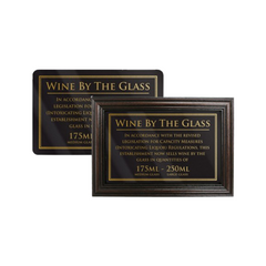 Mileta Wine Served by the Glass 175ml or 250ml Notice