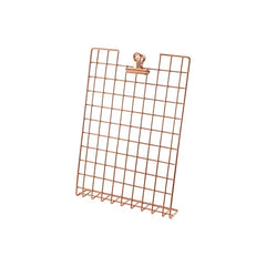 GenWare Copper Iron Wire Menu Clipboard A4